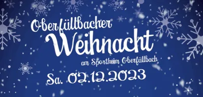 Bericht: Oberfüllbacher Dorfweihnacht