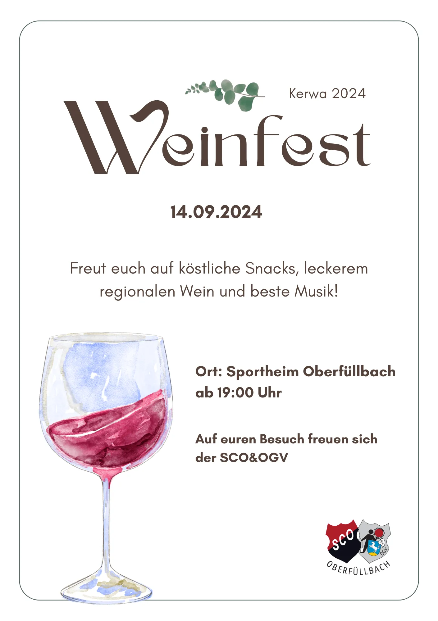 Weinfest in Oberfüllbach